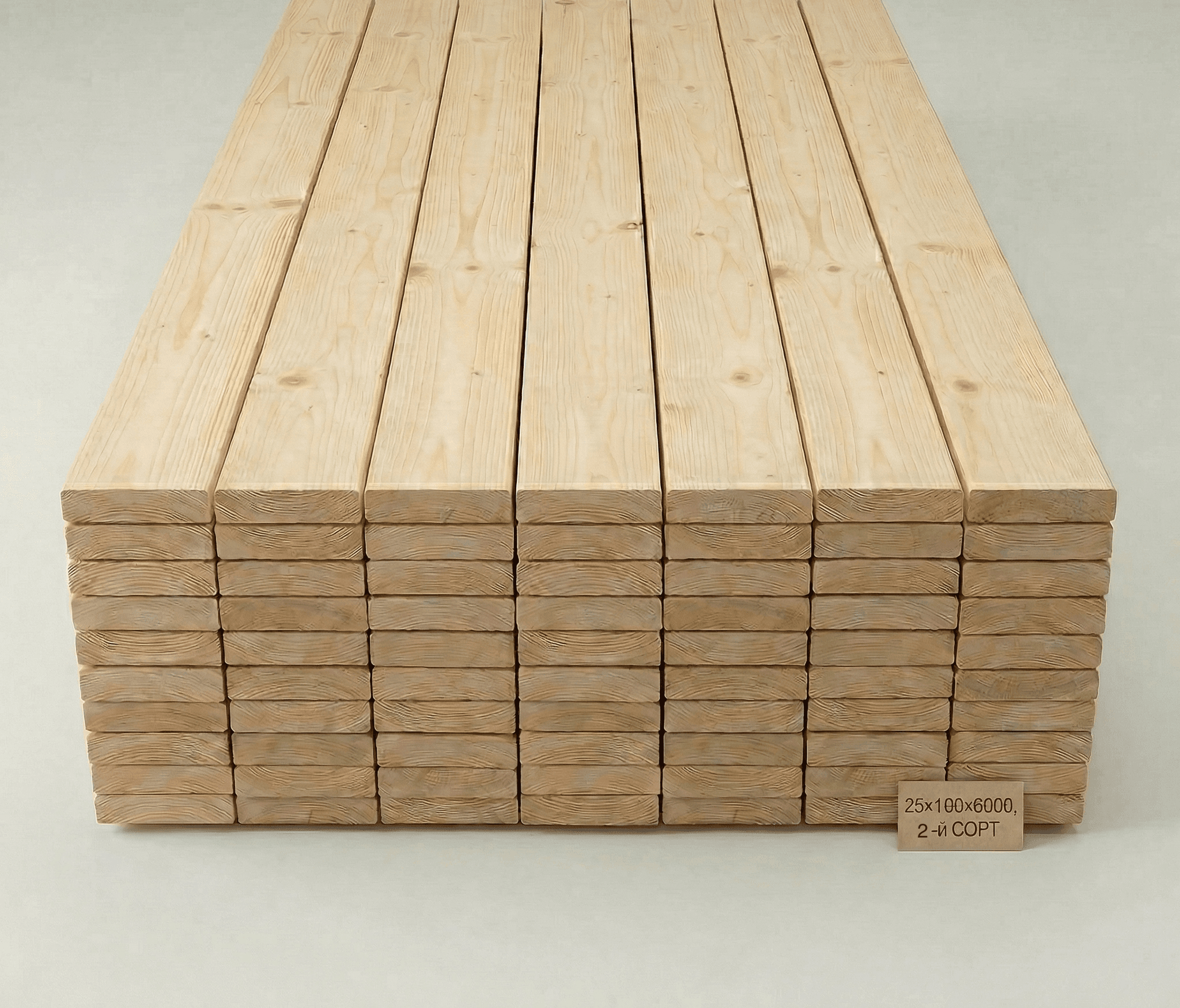 Доска необрезная 25 мм