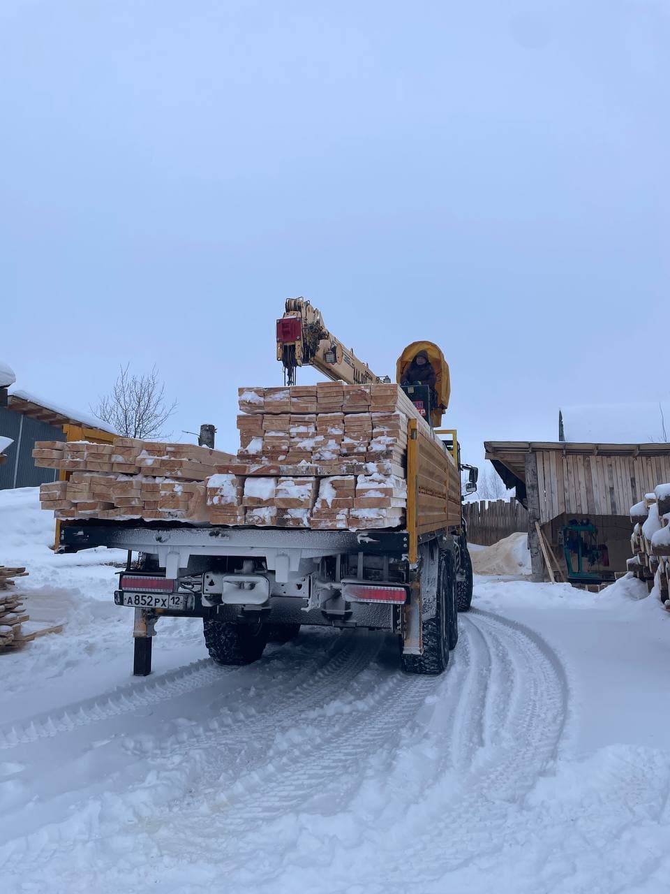 Доставка пиломатериалов по Йошкар-Оле и Марий Эл — быстро и недорого