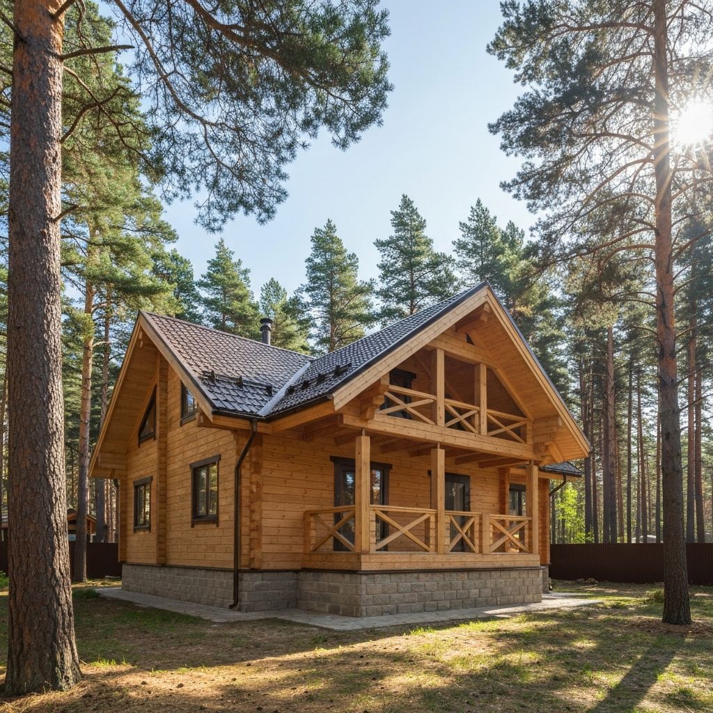 Готовый дом из наших материалов